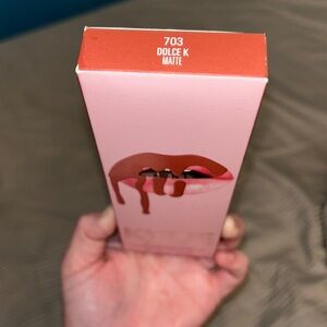 Authentic KYLIE Lip Kit “Dolce K” #703 Matte Liquid Lipstick & Lip Liner NEW